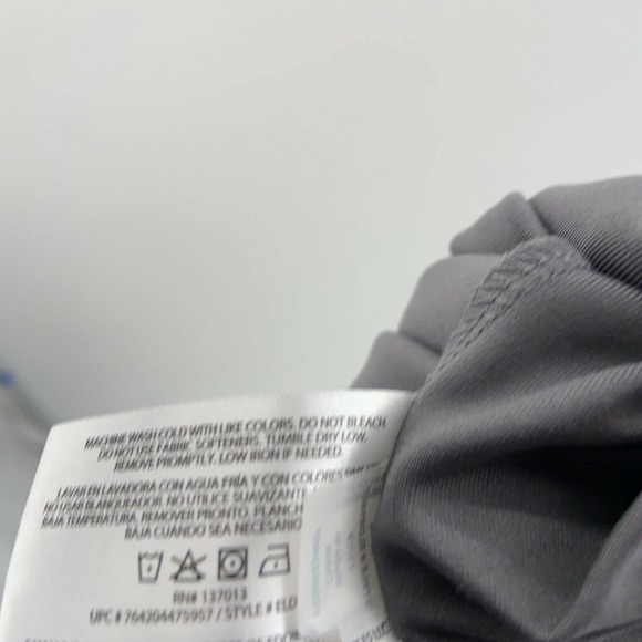 Eddie Bauer Gray Shirred Bust Knit Sarah Dress - Picture 7 of 7